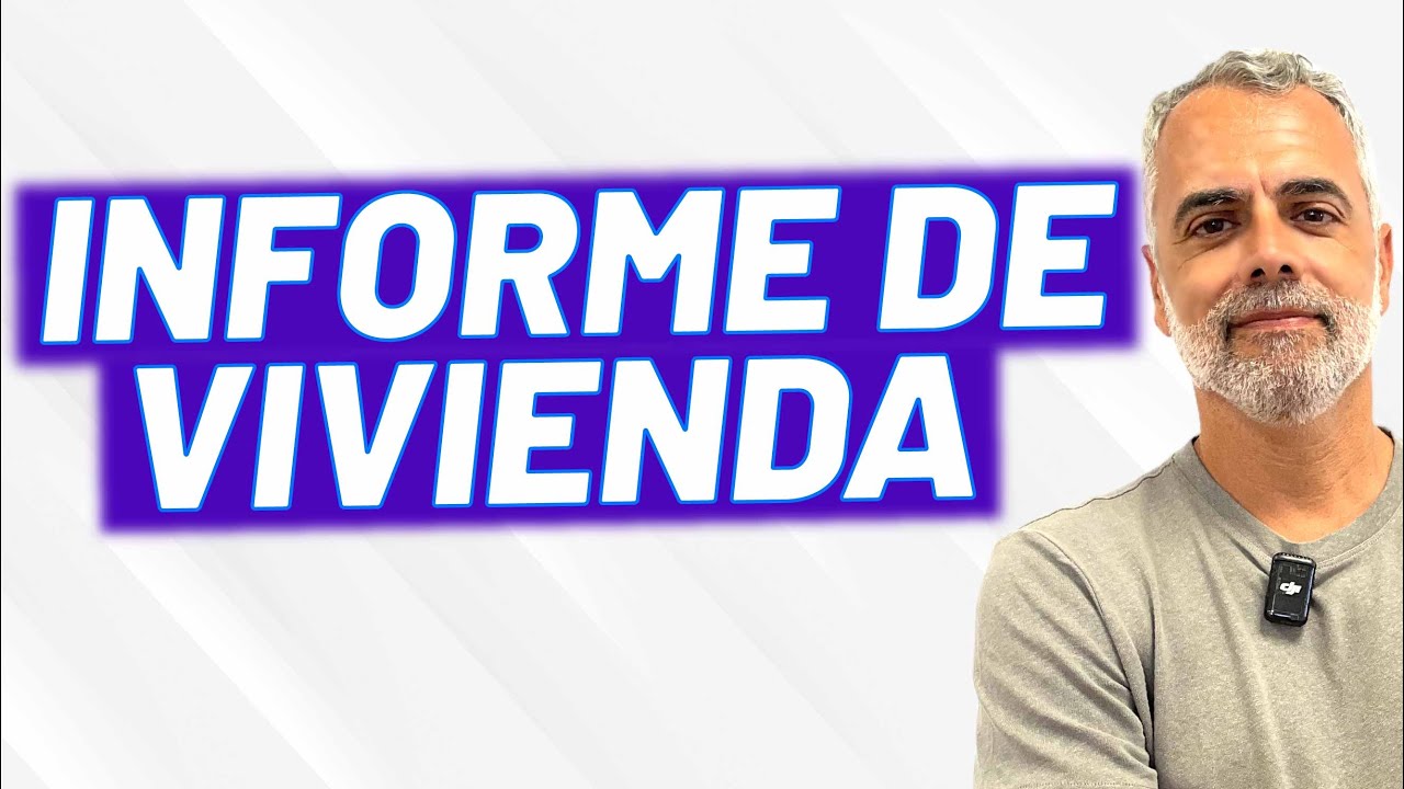 requisitos para solicitar informe de vivienda adecuada