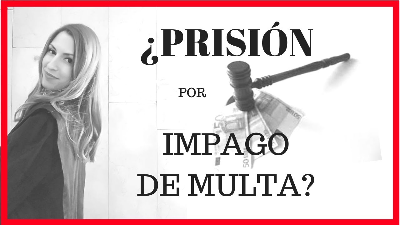 responsabilidad personal subsidiaria por impago de multa