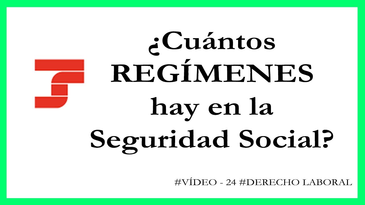 diferencia entre régimen general y especial de la seguridad social