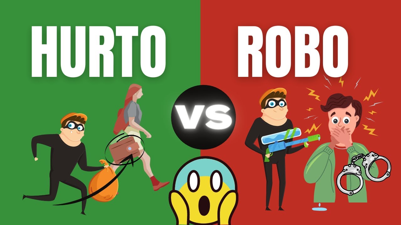 diferencia entre robo y hurto en españa