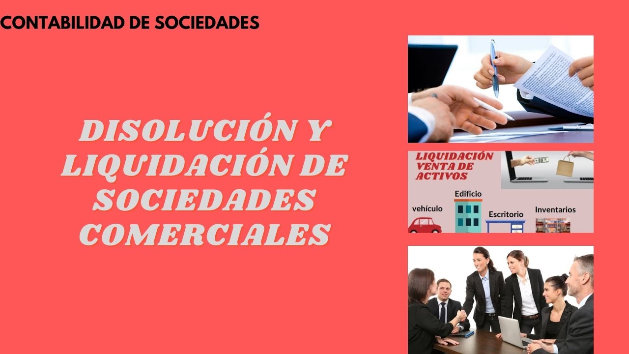 disolución y liquidación de sociedades caso práctico