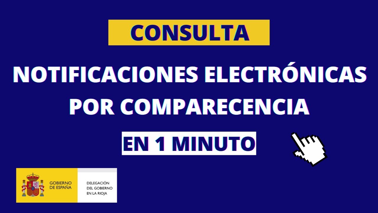 he recibido comunicación notificación por comparecencia
