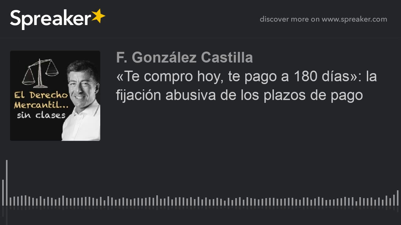 ley de morosidad plazo de pago