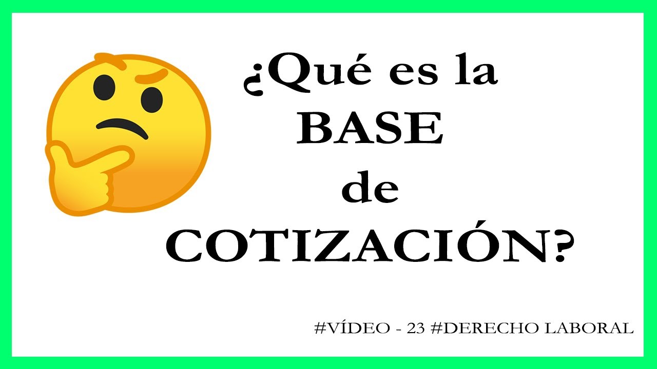 mi empresa me ha bajado la base de cotización