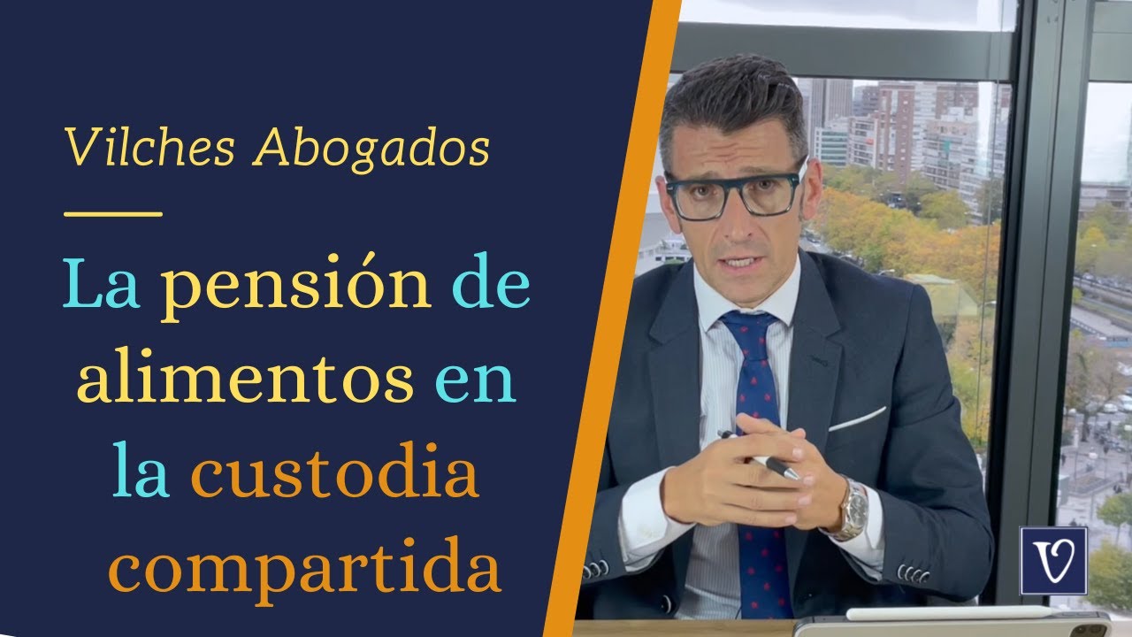 pension de alimentos en custodia compartida