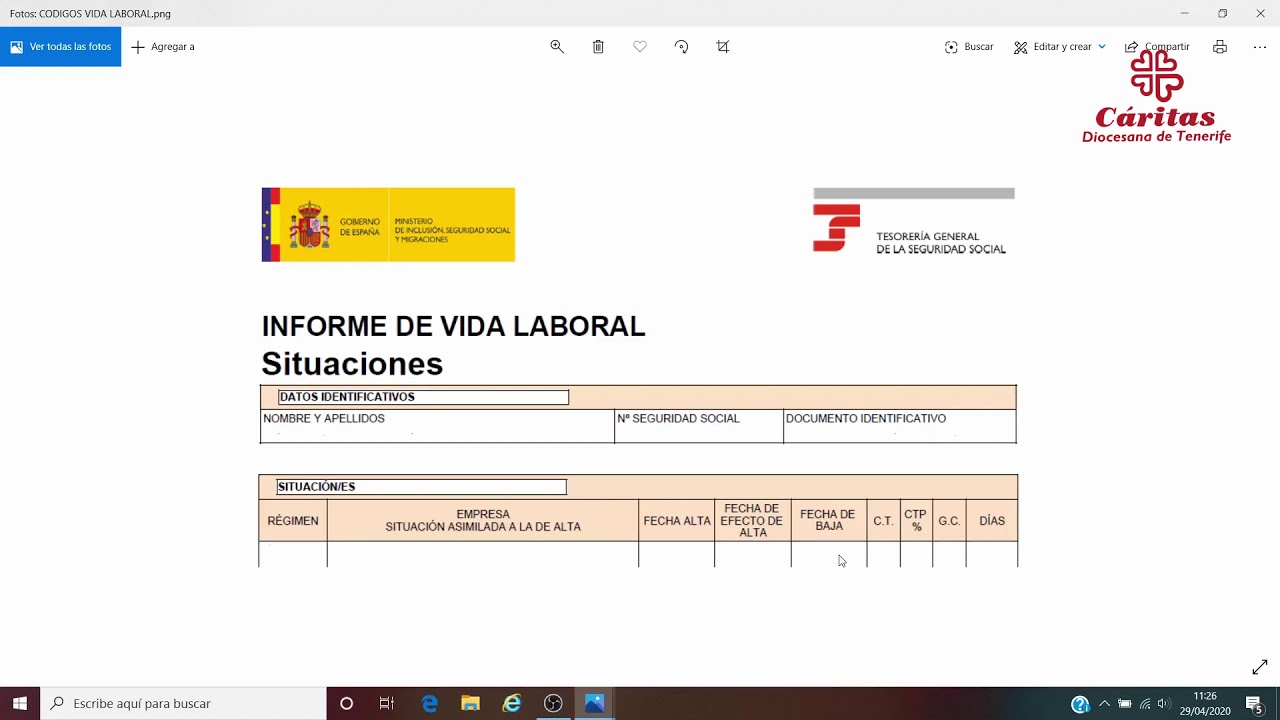 que significa ct 402 en la vida laboral