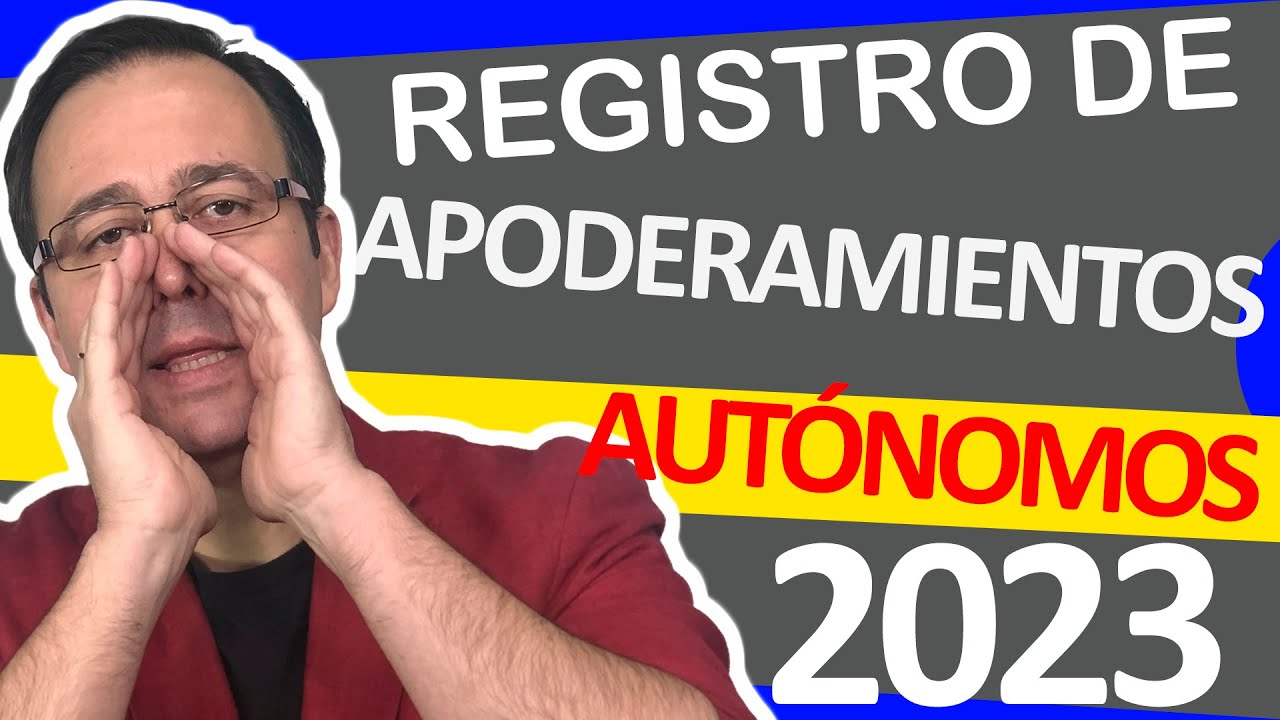 registro de apoderamientos de la seguridad social