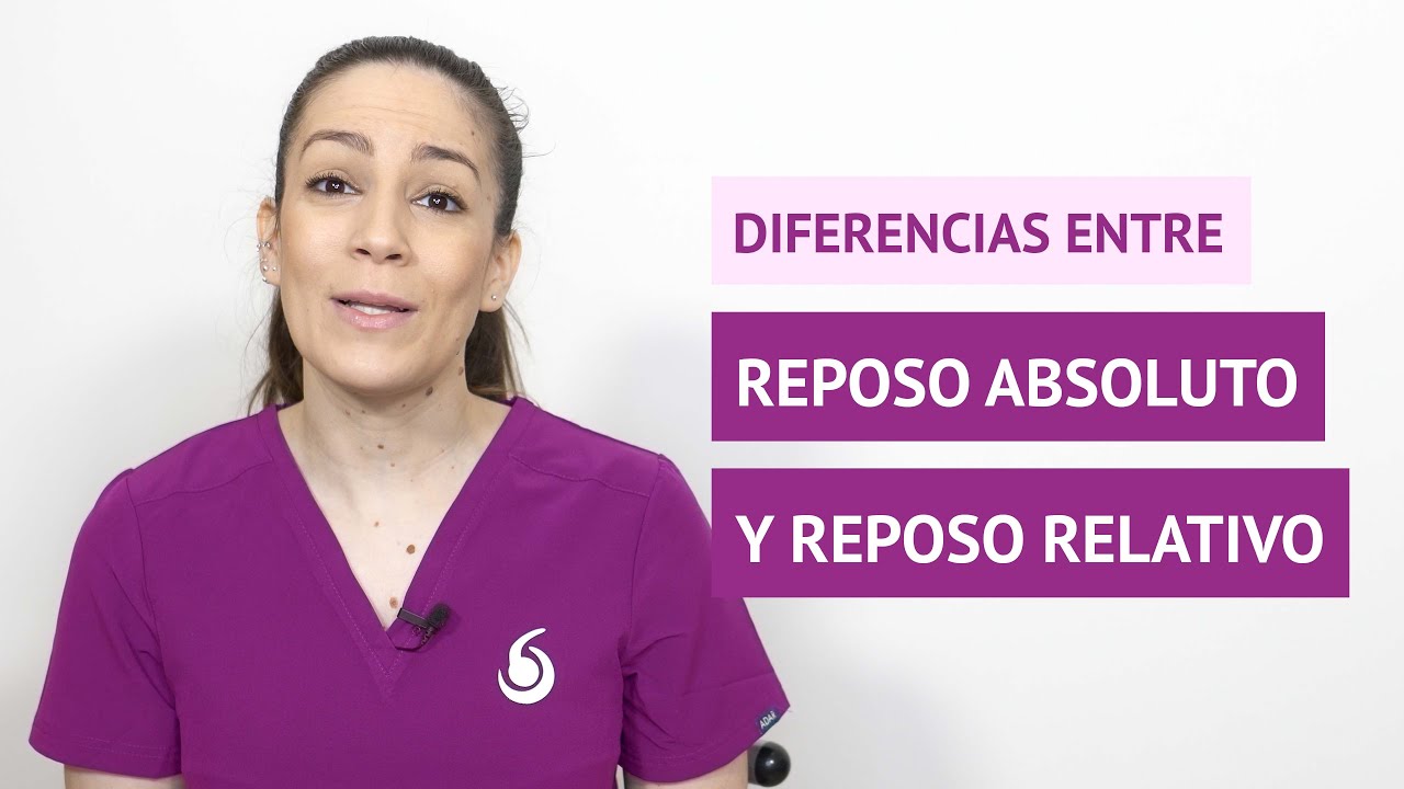 reposo relativo es lo mismo que reposo domiciliario