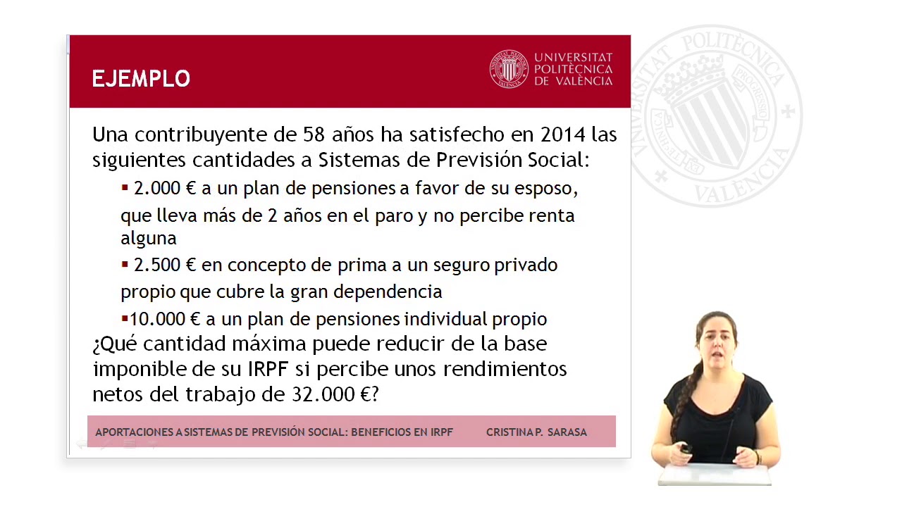 aportaciones y contribuciones a sistemas de previsión social