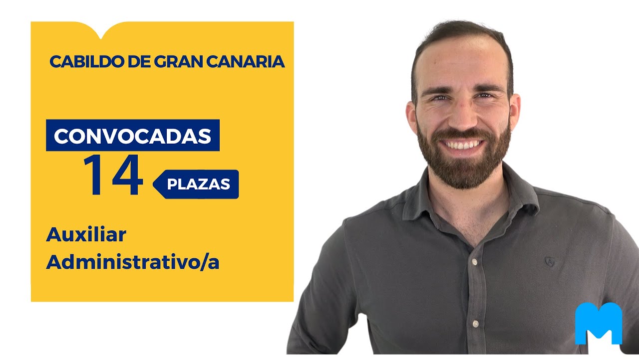 auxiliar administrativo cabildo de gran canaria