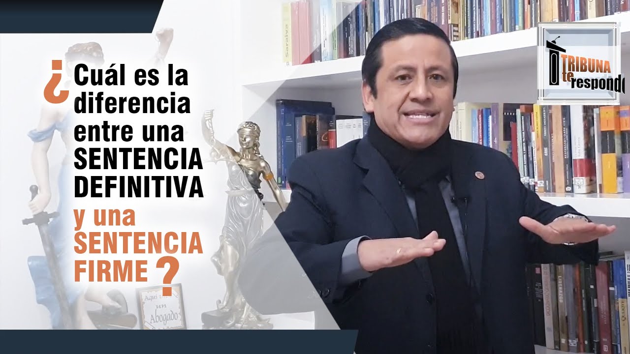 como saber si una sentencia es firme