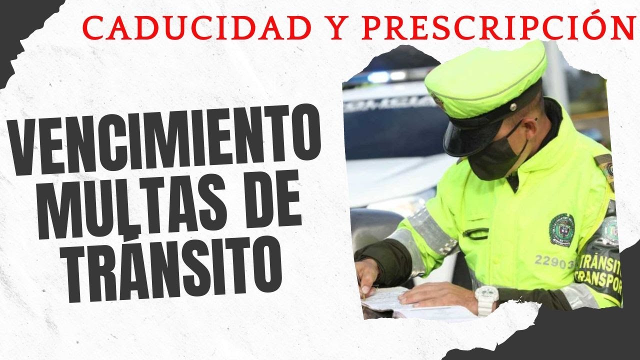 cuando caducan las multas de trafico