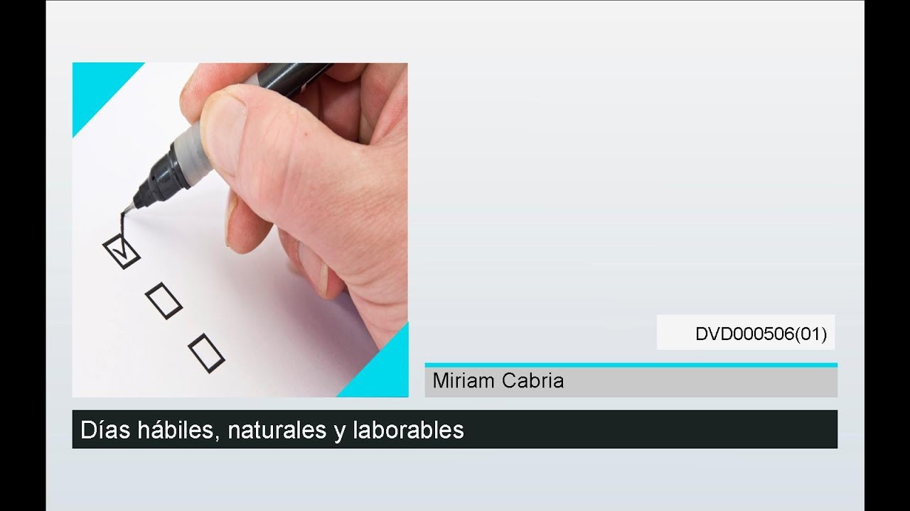 es lo mismo 30 días naturales que 22 laborables