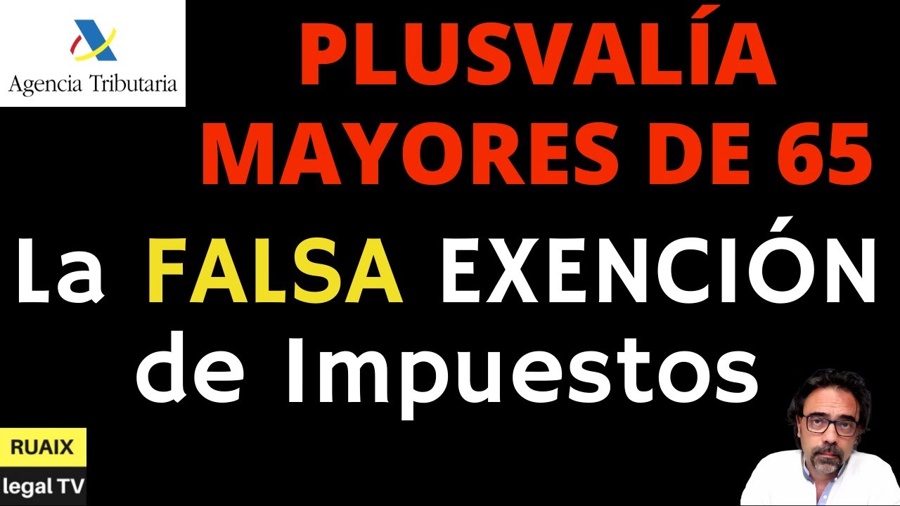 exencion venta vivienda mayores 65 años
