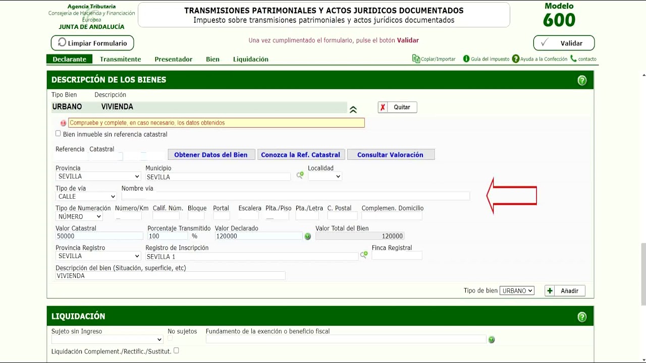 impuestos de transmisiones patrimoniales en andalucia