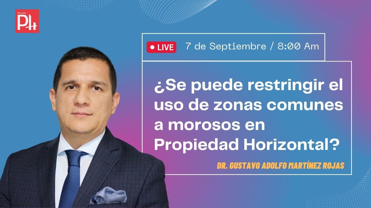 ley de propiedad horizontal zonas comunes