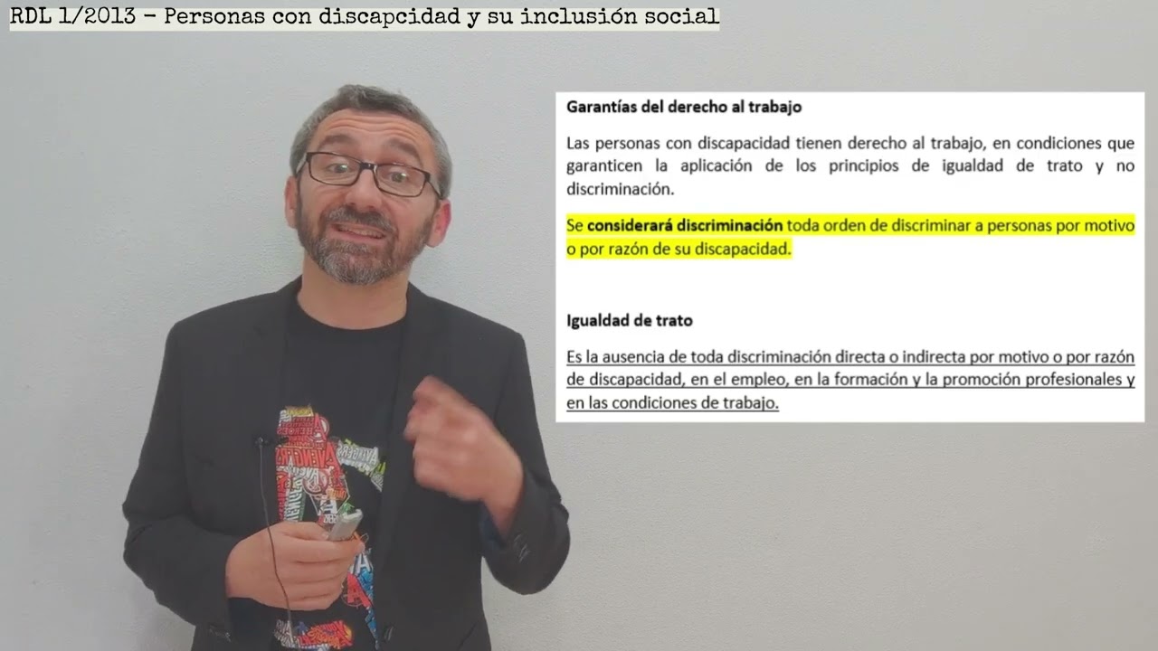 ley general de derechos de las personas con discapacidad