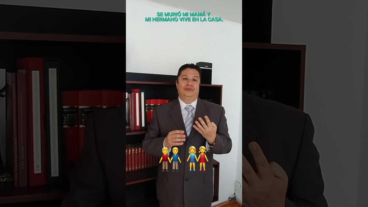 mi hermano vive en casa de mis padres fallecidos