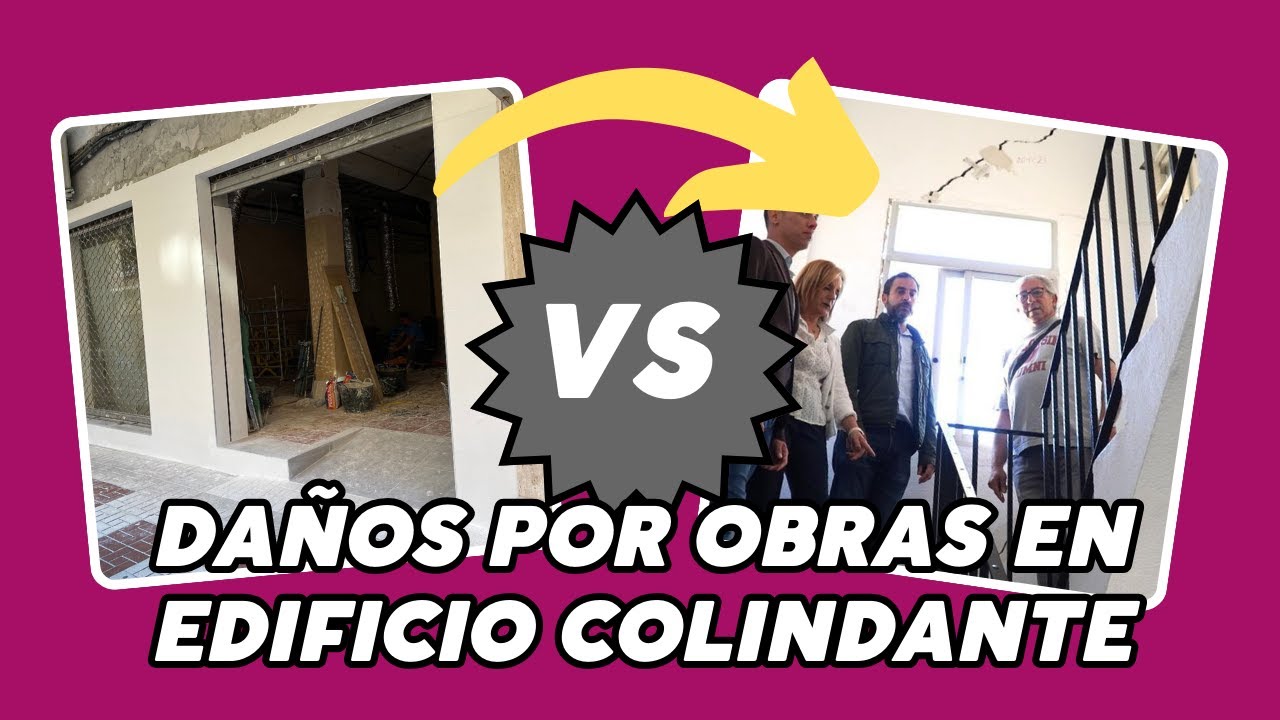 plazo para reclamar daños por obras colindantes