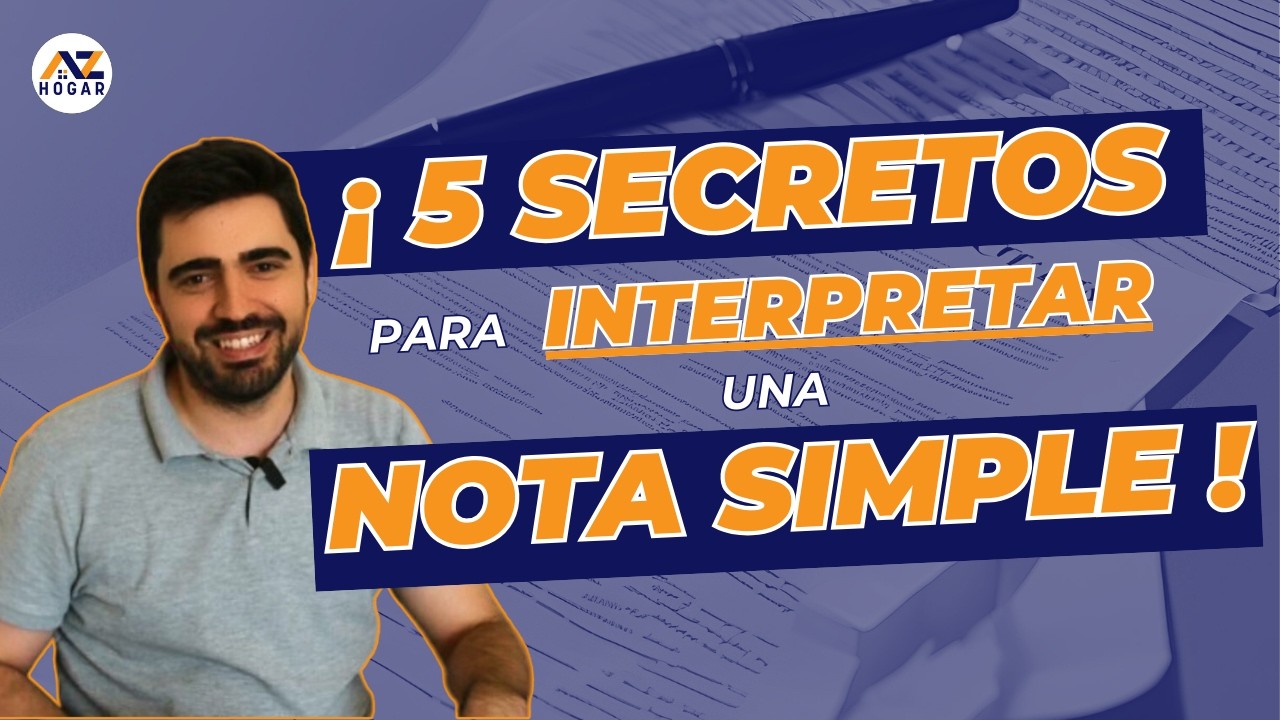 que aparece en una nota simple