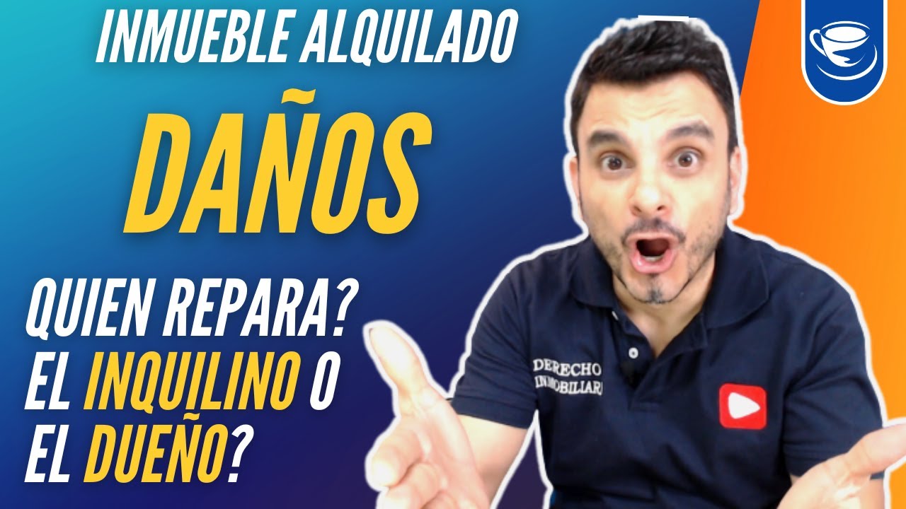 qué reparaciones son a cargo del inquilino