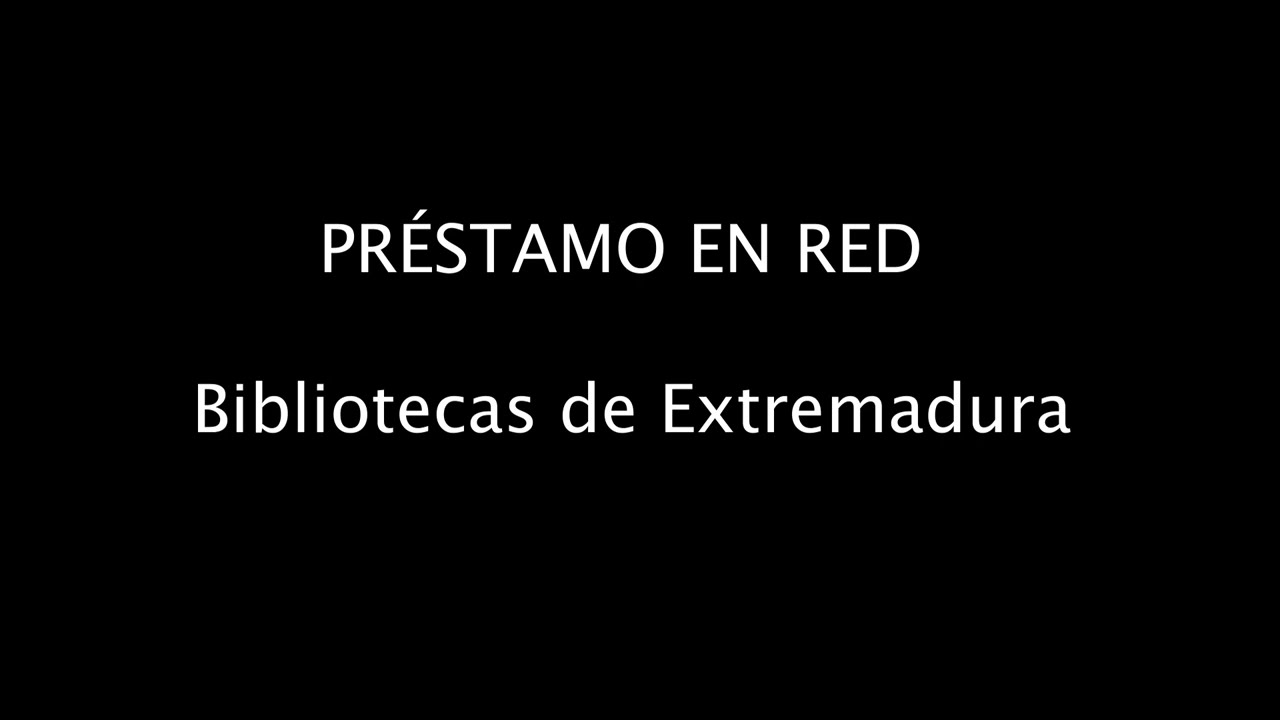 red de bibliotecas de extremadura catálogo