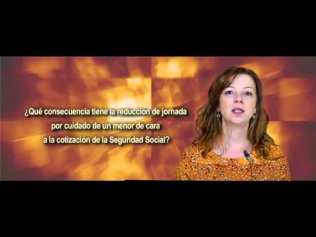 reducción de jornada por cuidado de mayores seguridad social