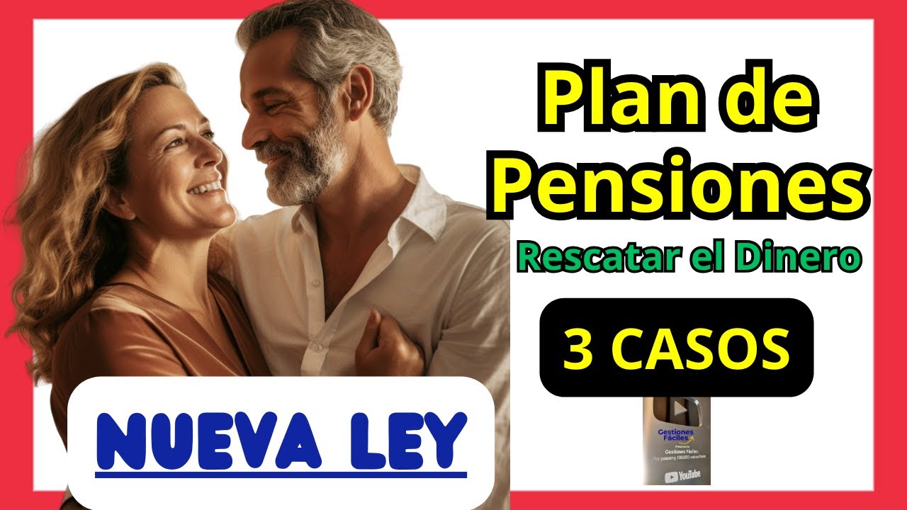 rescate plan de pensiones personas con discapacidad