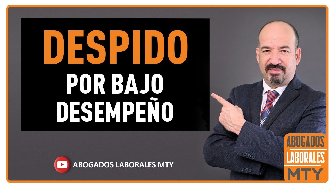 si me despiden por bajo rendimiento tengo derecho a paro