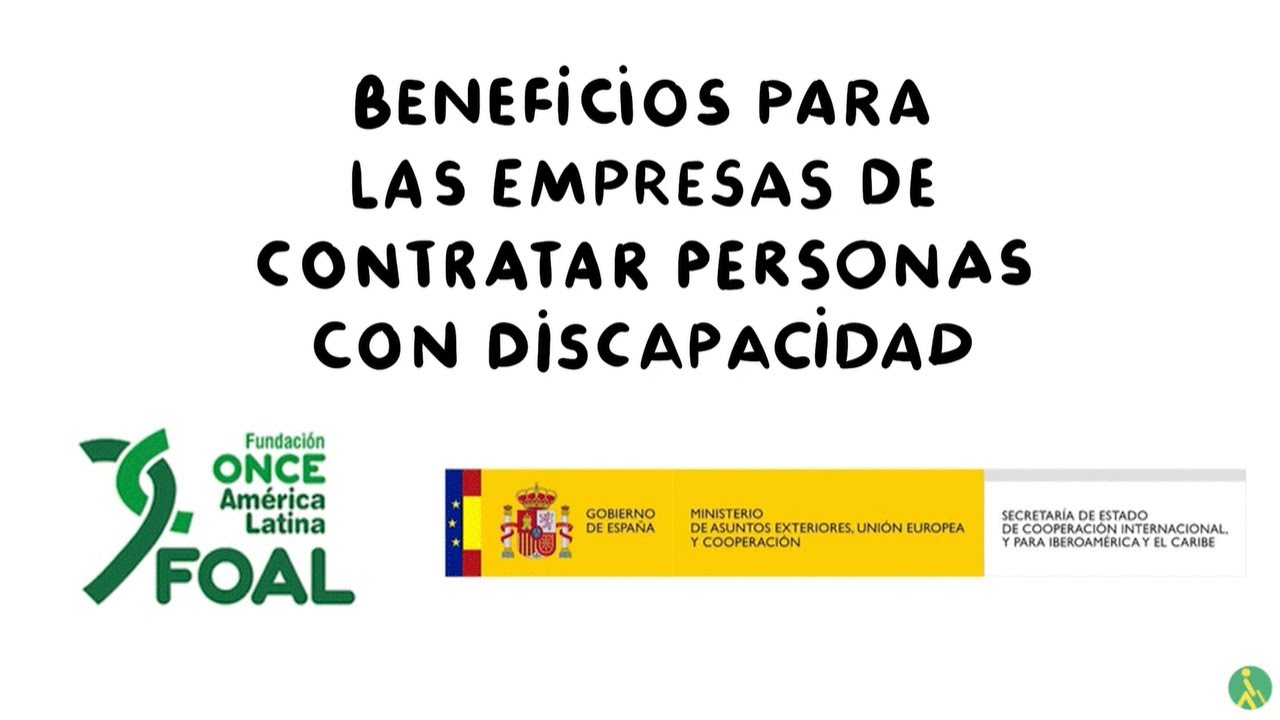 subvenciones por contratar personas con discapacidad