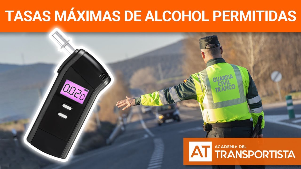 tasa permitida de alcohol en sangre
