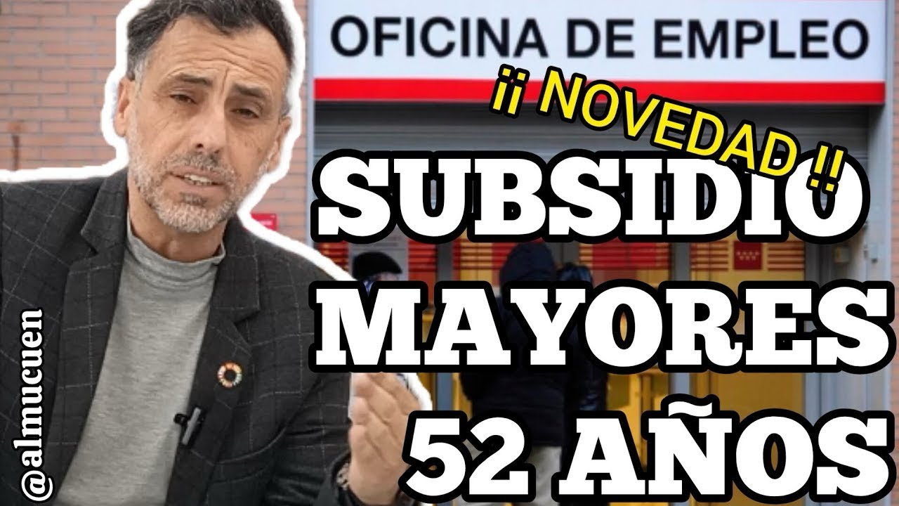 carencia específica con subsidio mayores 52 años