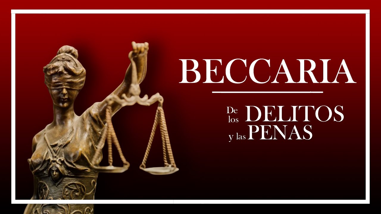 de los delitos y las penas