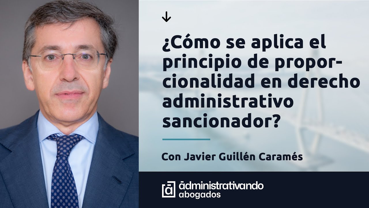 principio de proporcionalidad en el derecho administrativo