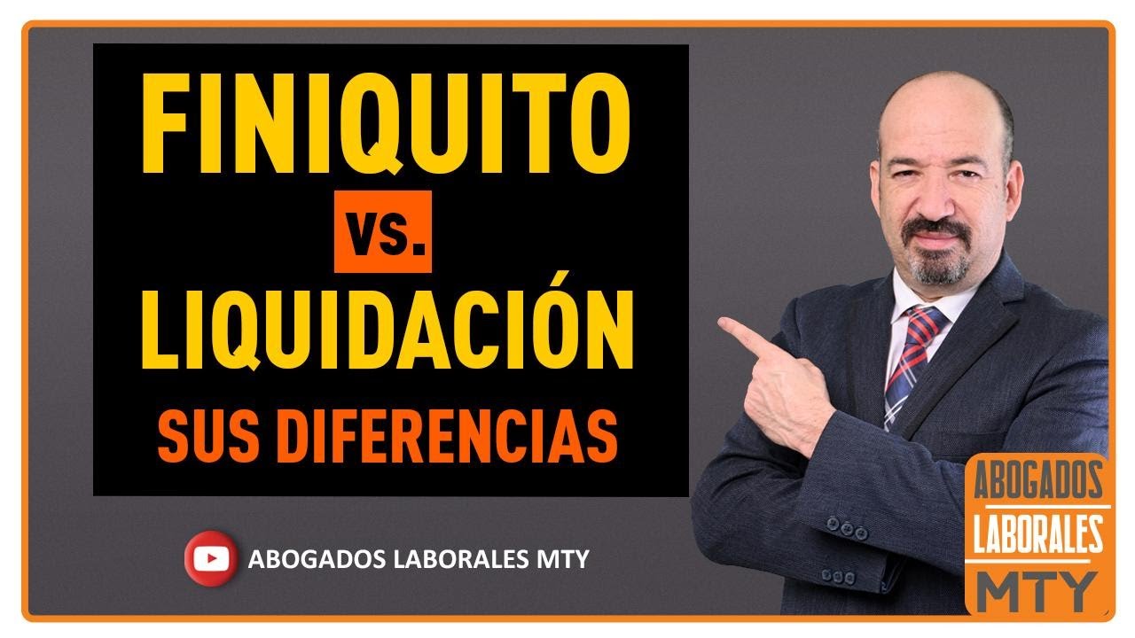 que es el finiquito por despido