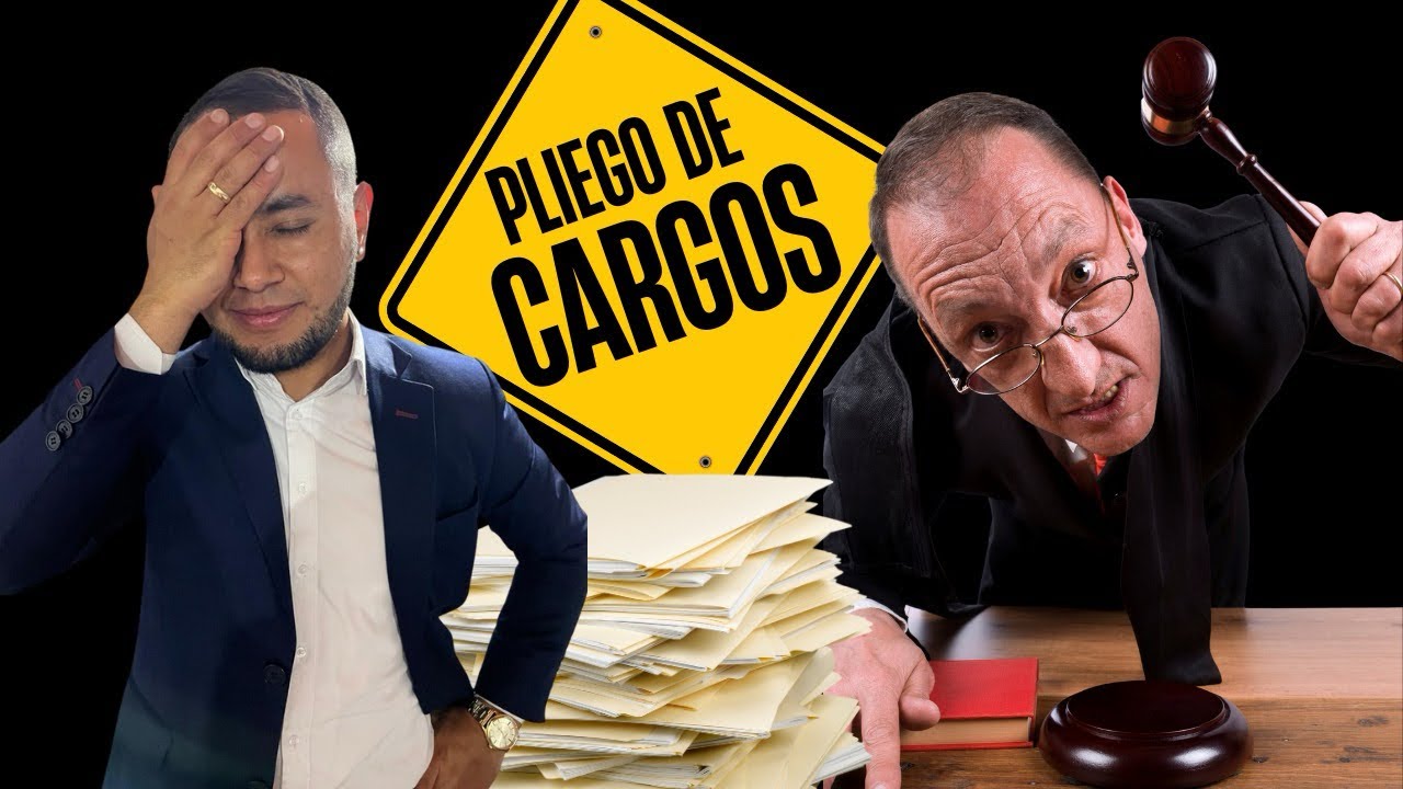 que es un pliego de cargos