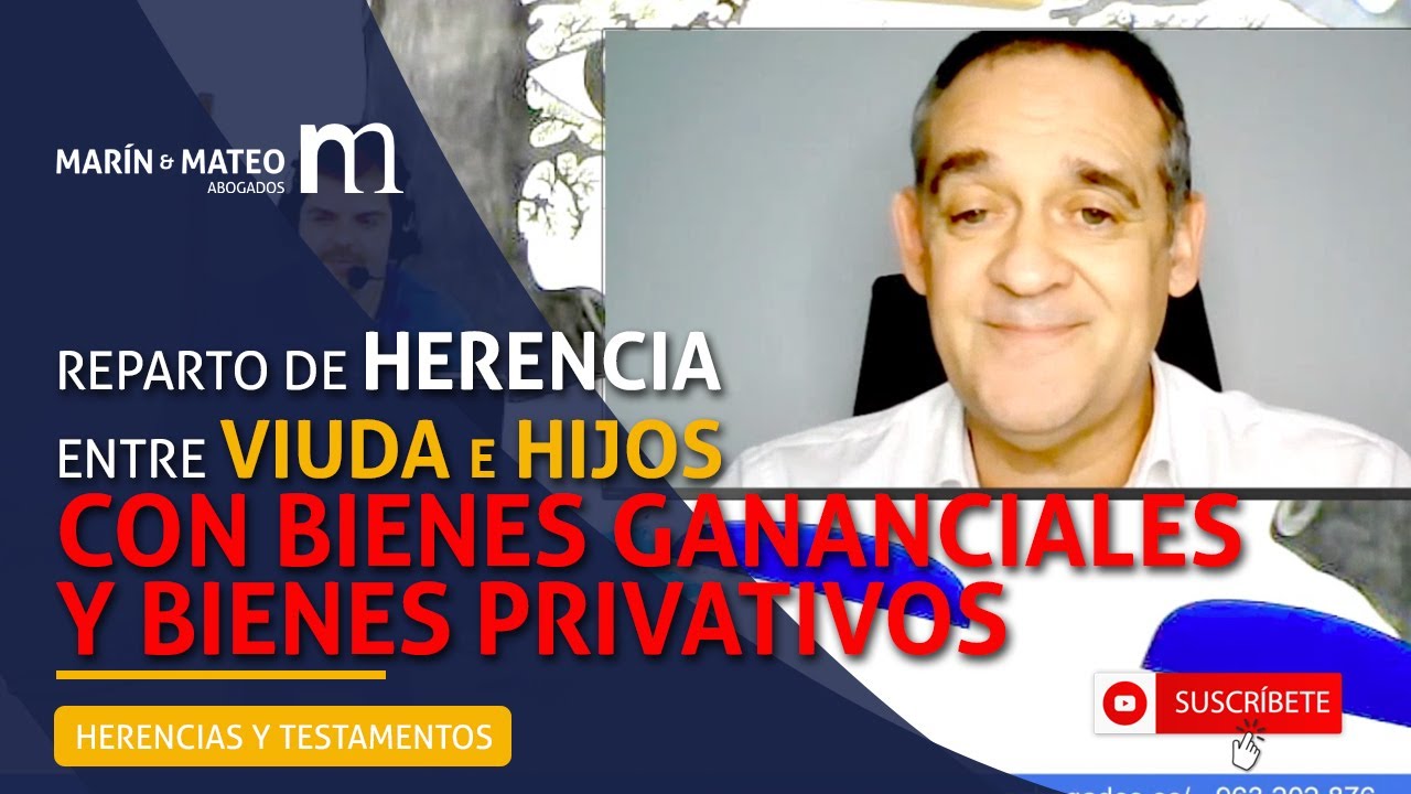 quien hereda los bienes privativos del cónyuge fallecido con hijos